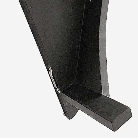 Black Floating Wall Shelf, French Provincial Design, 23.5” - Picture 9 of 13